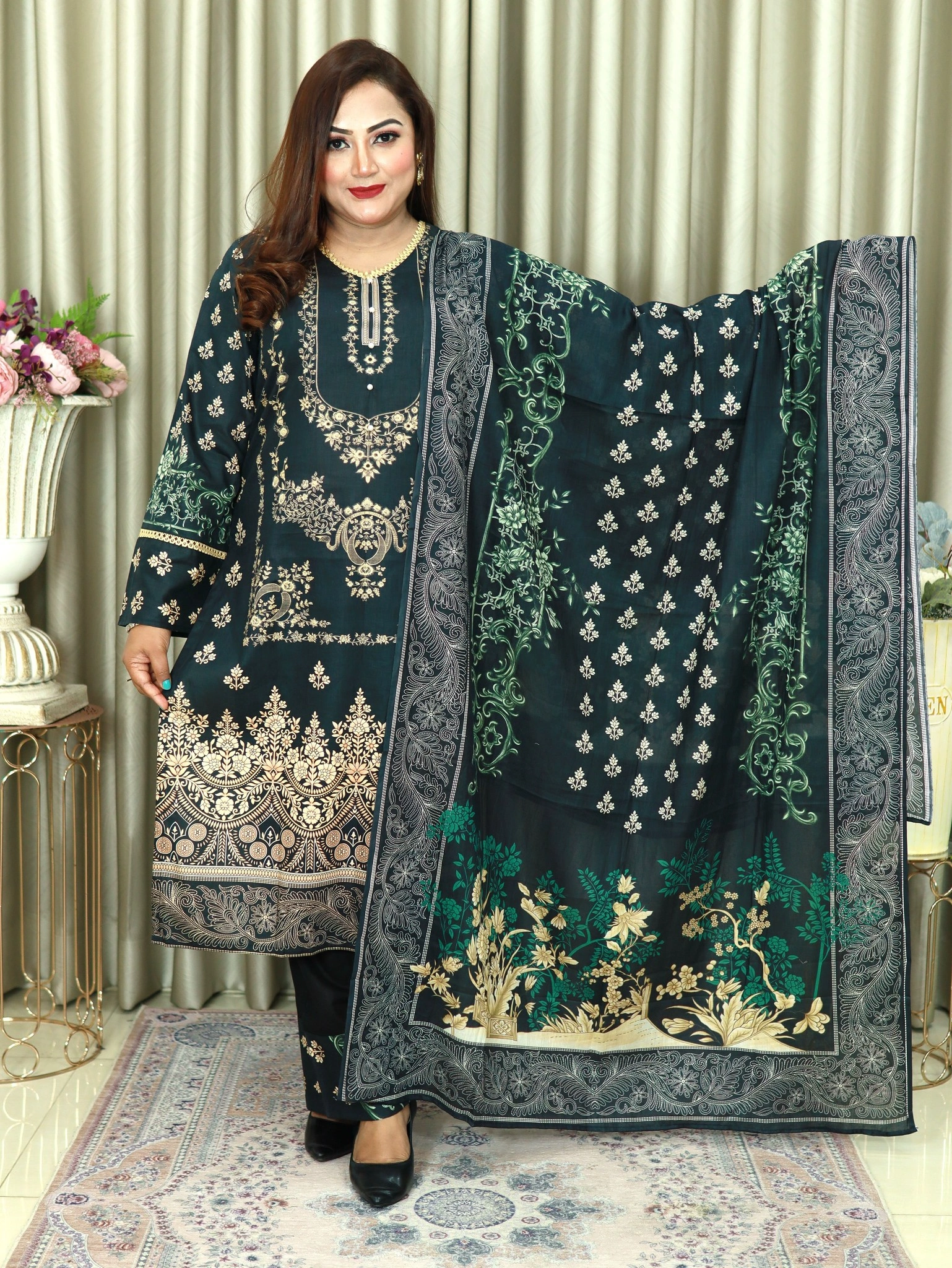 SWISS LAWN 1408 BLACK COLOUR (1)