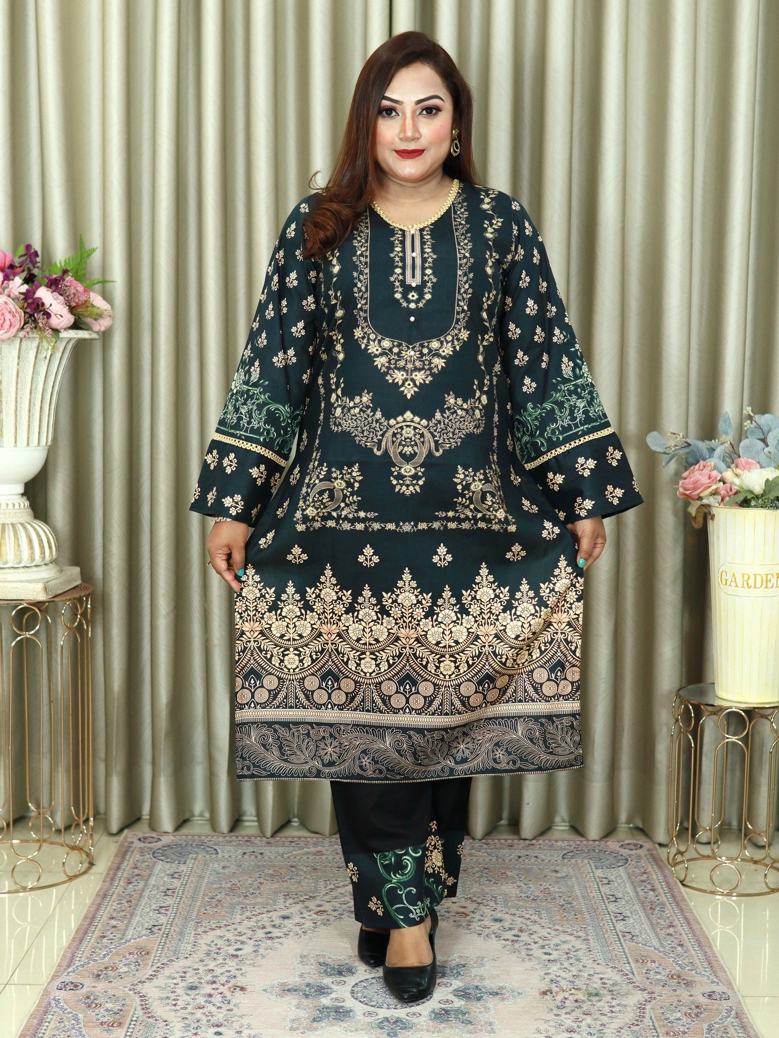 SWISS LAWN 1408 BLACK COLOUR (8)