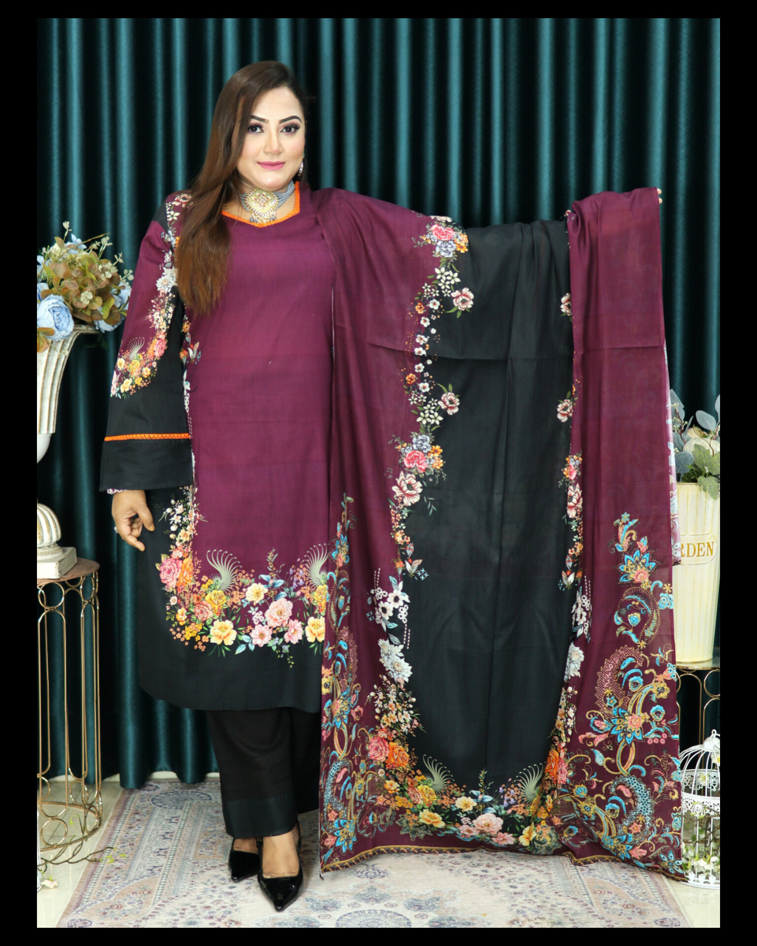 PRODUCT CODE : CBU KARIZMA LAWN 1604 KOLIJA COLOR